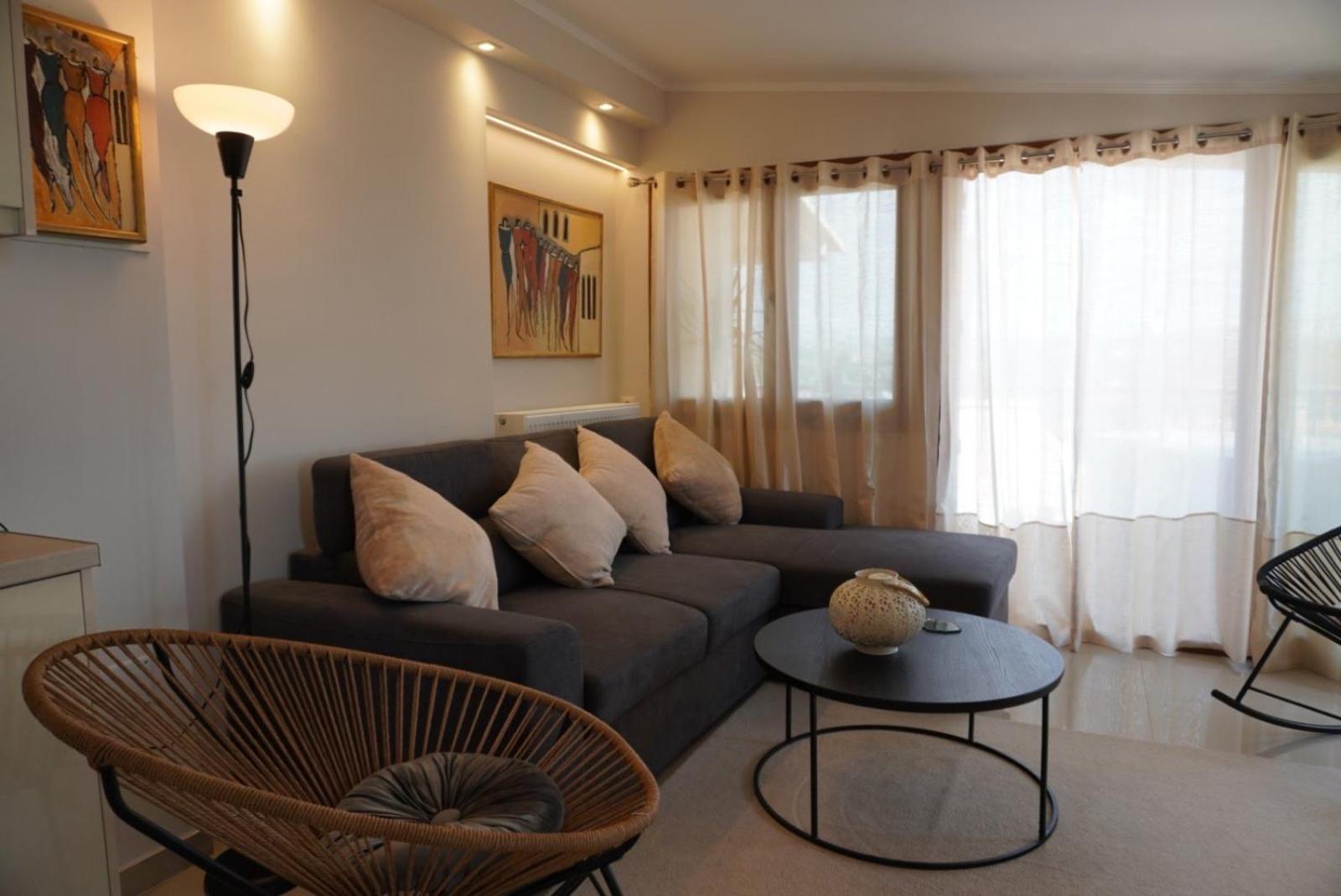 Villa Vaso With Jacuzzi Epanomi Bagian luar foto